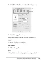 Preview for 69 page of Epson Aculaser 2600 Series Owner'S Manual