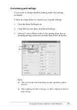 Preview for 73 page of Epson Aculaser 2600 Series Owner'S Manual