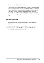 Preview for 75 page of Epson Aculaser 2600 Series Owner'S Manual