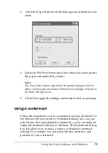 Preview for 79 page of Epson Aculaser 2600 Series Owner'S Manual