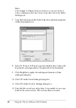 Preview for 86 page of Epson Aculaser 2600 Series Owner'S Manual