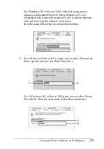 Preview for 137 page of Epson Aculaser 2600 Series Owner'S Manual