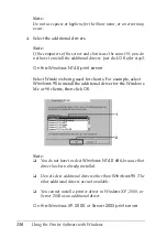 Preview for 138 page of Epson Aculaser 2600 Series Owner'S Manual