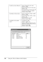 Preview for 140 page of Epson Aculaser 2600 Series Owner'S Manual