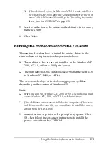 Preview for 151 page of Epson Aculaser 2600 Series Owner'S Manual