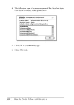 Preview for 200 page of Epson Aculaser 2600 Series Owner'S Manual