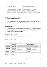 Preview for 202 page of Epson Aculaser 2600 Series Owner'S Manual