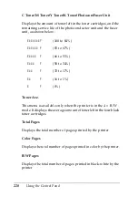 Preview for 228 page of Epson Aculaser 2600 Series Owner'S Manual