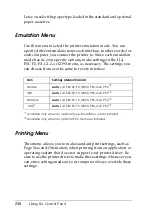 Preview for 230 page of Epson Aculaser 2600 Series Owner'S Manual