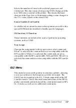 Preview for 247 page of Epson Aculaser 2600 Series Owner'S Manual