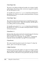 Preview for 264 page of Epson Aculaser 2600 Series Owner'S Manual