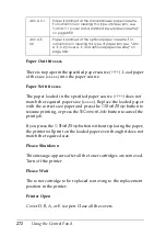 Preview for 272 page of Epson Aculaser 2600 Series Owner'S Manual