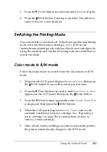 Preview for 283 page of Epson Aculaser 2600 Series Owner'S Manual