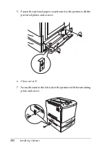 Preview for 292 page of Epson Aculaser 2600 Series Owner'S Manual