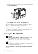 Preview for 312 page of Epson Aculaser 2600 Series Owner'S Manual