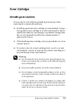 Preview for 315 page of Epson Aculaser 2600 Series Owner'S Manual