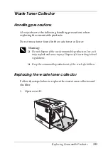 Preview for 331 page of Epson Aculaser 2600 Series Owner'S Manual