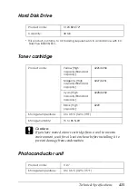 Preview for 415 page of Epson Aculaser 2600 Series Owner'S Manual