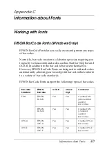 Preview for 417 page of Epson Aculaser 2600 Series Owner'S Manual