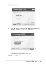 Preview for 421 page of Epson Aculaser 2600 Series Owner'S Manual