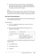 Preview for 427 page of Epson Aculaser 2600 Series Owner'S Manual