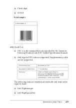 Preview for 429 page of Epson Aculaser 2600 Series Owner'S Manual