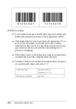 Preview for 436 page of Epson Aculaser 2600 Series Owner'S Manual