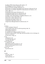 Preview for 466 page of Epson Aculaser 2600 Series Owner'S Manual