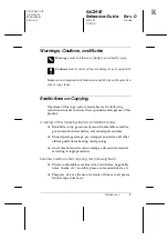 Preview for 9 page of Epson Aculaser 8500 Reference Manual