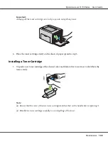 Preview for 109 page of Epson AcuLaser C1700 User Manual