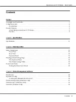 Preview for 2 page of Epson AcuLaser C1750 Series User Manual