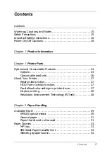 Preview for 5 page of Epson AcuLaser C1900 Reference Manual