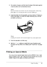 Preview for 41 page of Epson AcuLaser C1900 Reference Manual