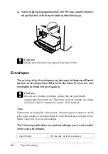 Preview for 44 page of Epson AcuLaser C1900 Reference Manual