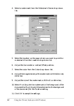 Preview for 62 page of Epson AcuLaser C1900 Reference Manual