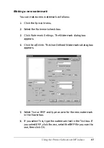 Preview for 63 page of Epson AcuLaser C1900 Reference Manual