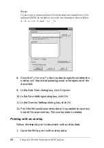 Preview for 68 page of Epson AcuLaser C1900 Reference Manual