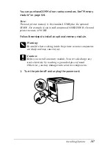 Preview for 187 page of Epson AcuLaser C1900 Reference Manual