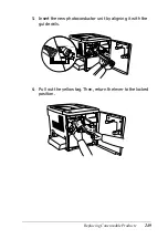 Preview for 249 page of Epson AcuLaser C1900 Reference Manual