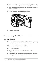 Preview for 262 page of Epson AcuLaser C1900 Reference Manual