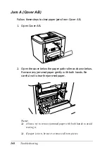 Preview for 268 page of Epson AcuLaser C1900 Reference Manual