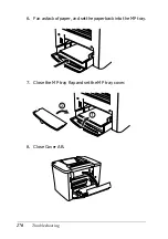 Preview for 270 page of Epson AcuLaser C1900 Reference Manual