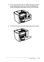 Preview for 273 page of Epson AcuLaser C1900 Reference Manual