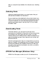 Preview for 363 page of Epson AcuLaser C1900 Reference Manual