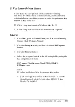 Preview for 385 page of Epson AcuLaser C1900 Reference Manual