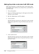 Preview for 58 page of Epson AcuLaser C2000 Administrator'S Manual