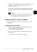 Preview for 75 page of Epson AcuLaser C2000 Administrator'S Manual