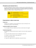 Предварительный просмотр 187 страницы Epson AcuLaser C2900N Safety Information Manual