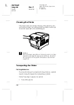 Preview for 202 page of Epson AcuLaser C3000 Series User Manual