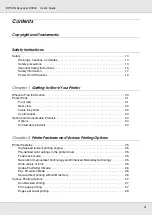 Preview for 4 page of Epson AcuLaser C3800 Series User Manual